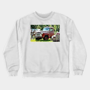 Old Red Truck Crewneck Sweatshirt